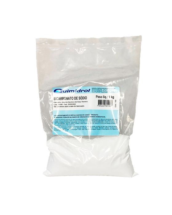 BICARBONATO DE SODIO 1KG INDUSTRIAL - QUIMIDROL