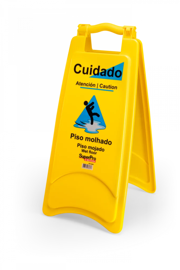 PLACA SINALIZ PLAST PISO MOLHADO - BETTANIN