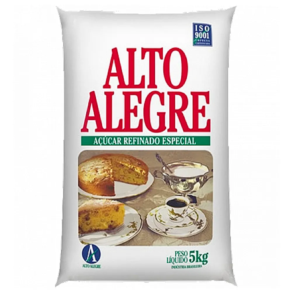 ACUCAR REFINADO 1KG - ALTO ALEGRE