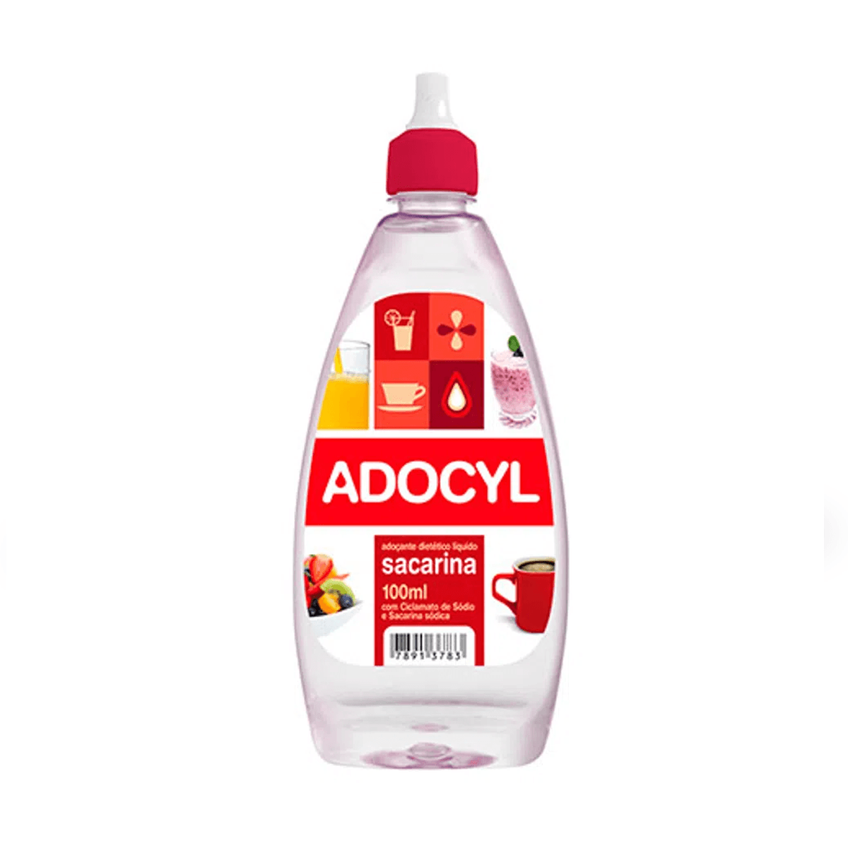 ADOCANTE 100ML SACARINA - ADOCYL