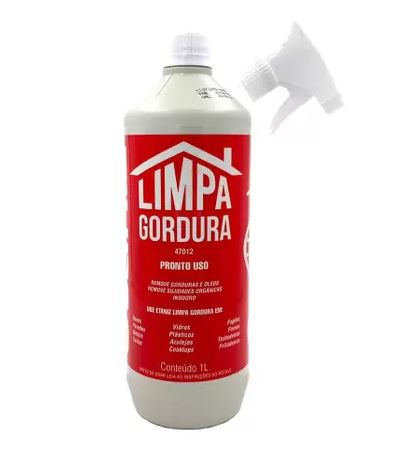 LIMPA GORDURA 1L COM GATILHO DILUI 1LX10L - ETANIZ