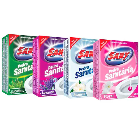 PEDRA SANITARIA 25G  ODORIZADOR SANITARIO - SANY