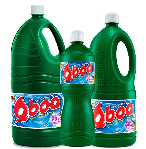 AGUA SANITARIA  CLORO ATIVO 2 A 2,5 - QBOA