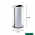 LIXEIRA 12L INOX COM TAMPA MEIA LUA A44D20CM - BRINOX