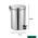 LIXEIRA 15L INOX REDONDA COM PEDAL A30D24CM CESTO COLETOR MSP291 - MS